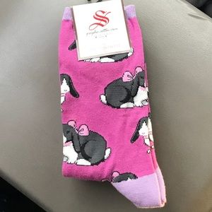 Bunny women’s crew socks